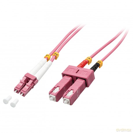 LINDY LWL-Duplexkabel LC/SC OM4 5m 50/1