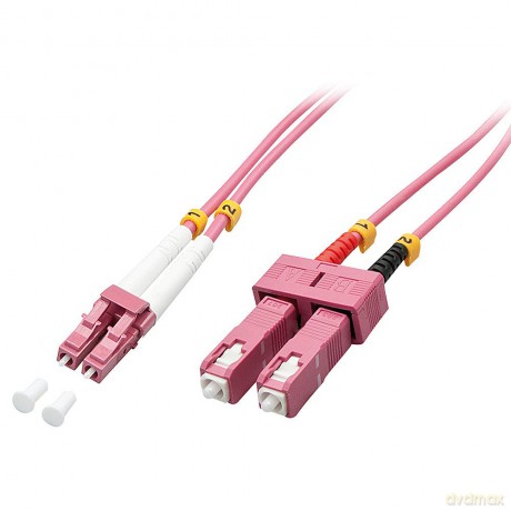 LINDY LWL-Duplexkabel LC/SC OM4 5m 50/1
