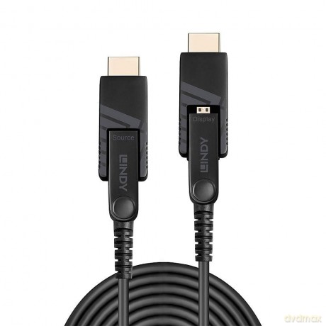 LINDY Micro-HDMI Fibre Optic Hybrid 18G