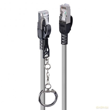 LINDY Patchkabel Cat.6A S/FTP grau 3m ve