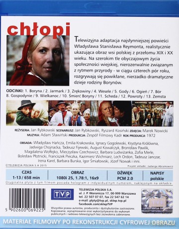Chłopi serial [4Blu-Ray]