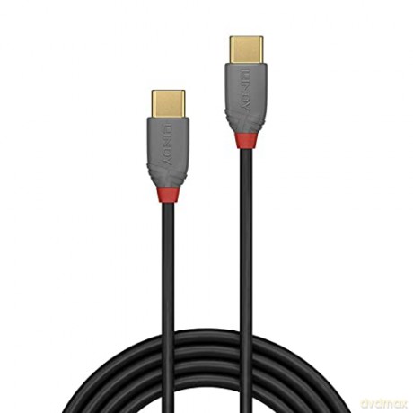 LINDY USB 2.0 Kabel Typ C/C Anthra Line
