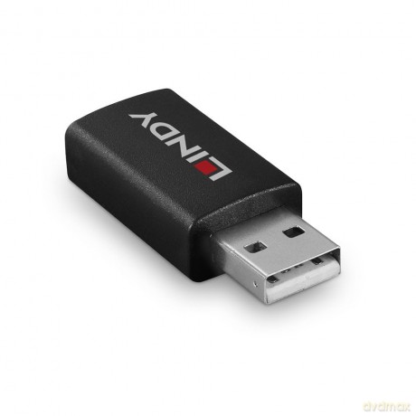 LINDY USB 2.0 Typ A an A Datenblocker Ba