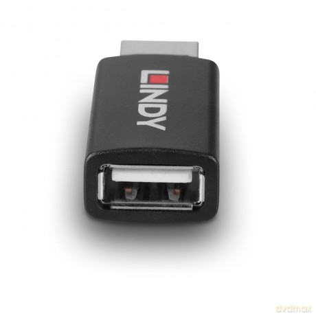 LINDY USB 2.0 Typ A an A Datenblocker Ba