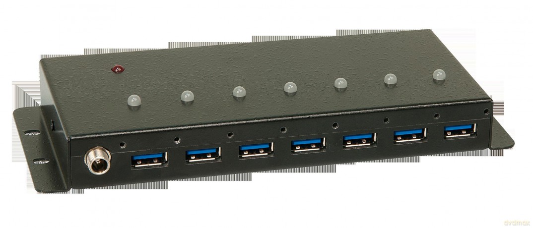 LINDY USB 3.1/3.0 Industrie Hub 7 Port