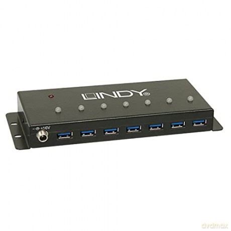 LINDY USB 3.1/3.0 Industrie Hub 7 Port