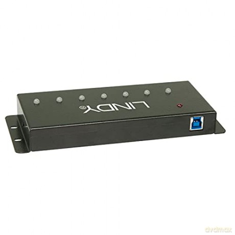 LINDY USB 3.1/3.0 Industrie Hub 7 Port