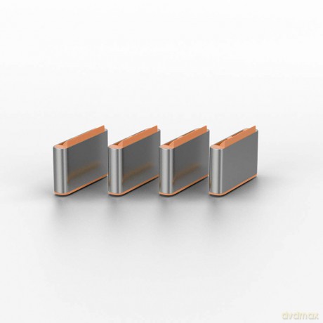 LINDY USB Typ C Port Schloss orange