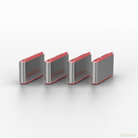 LINDY USB Typ C Port Schloss rot 10 Stźc