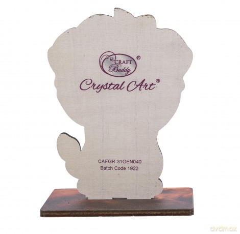 Lion - Wildlife Crystal Art Buddy Kit