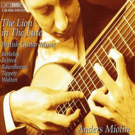 Miolin,Anders: Lion In The Lute: Walton, Tippett, Britten, Et Al [CD]