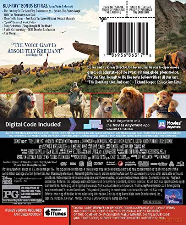 Lion King (2019) [2xBlu-Ray]