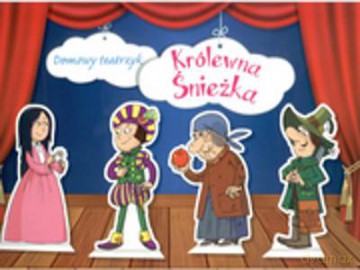 Królewna Śnieżka Domowy Teatrzyk [KSIĄŻKA]