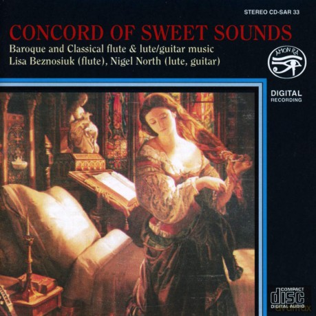 Lisa Beznosiuk: Lisa Beznosiuk/Nigel North-Concord Of Sweet Sounds [CD]