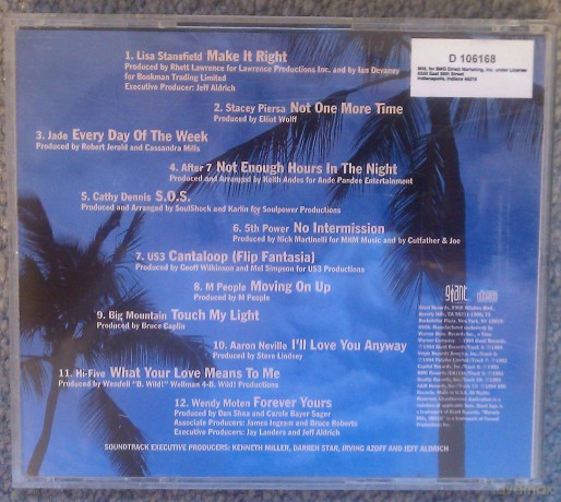 Beverly Hills, 90210 - The College Years: Lisa Stansfield - Jade - Omar - Big Montain [CD]