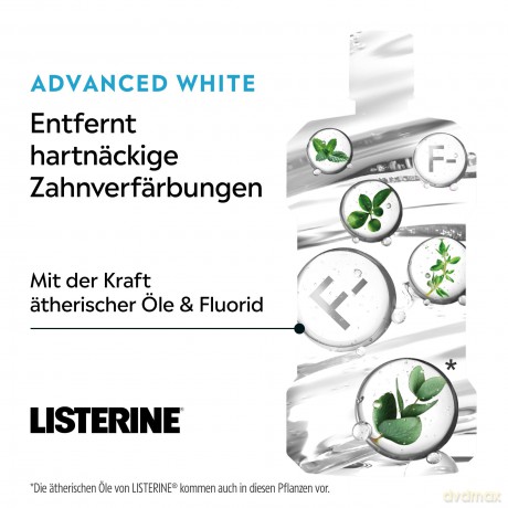 LISTERINE ADVANCED WHITE Mundspźlung 50