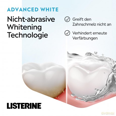 LISTERINE ADVANCED WHITE Mundspźlung 50
