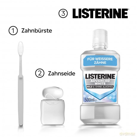 LISTERINE ADVANCED WHITE Mundspźlung 50