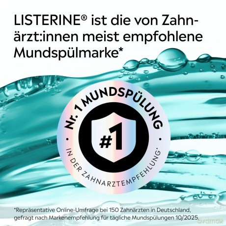LISTERINE COOL MINT ANTI-BAKTERIELL Mun