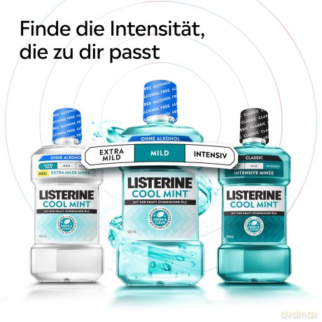 LISTERINE COOL MINT ANTI-BAKTERIELL Mun