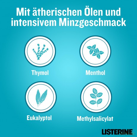 LISTERINE COOL MINT ANTI-BAKTERIELL Mun