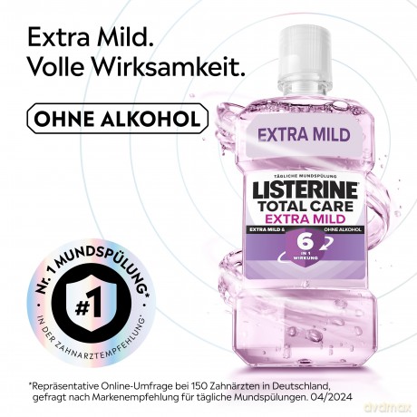 LISTERINE TOTAL CARE EXTRA MILD Mundspź