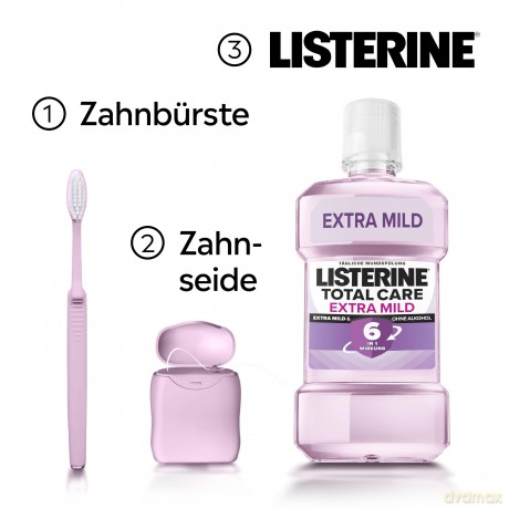 LISTERINE TOTAL CARE EXTRA MILD Mundspź