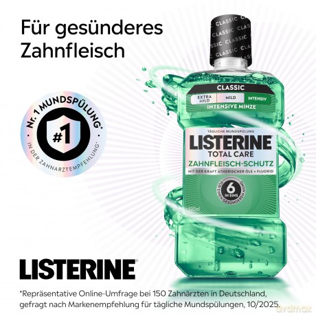 Listerineâž Total Care Zahnfleisch-Schutz
