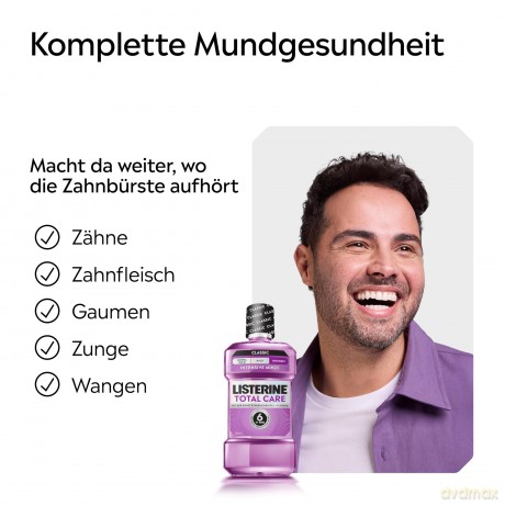 LISTERINE TOTAL CARE ZAHN-SCHUTZ Mundsp