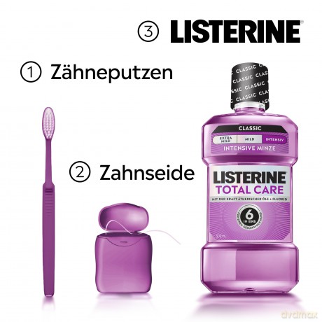 LISTERINE TOTAL CARE ZAHN-SCHUTZ Mundsp