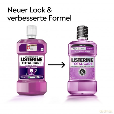 LISTERINE TOTAL CARE ZAHN-SCHUTZ Mundsp