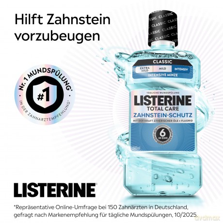 Listerineâž Total Care Zahnstein-Schutz M
