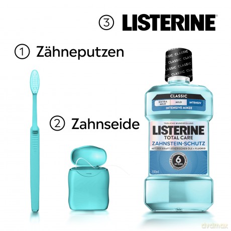Listerineâž Total Care Zahnstein-Schutz M