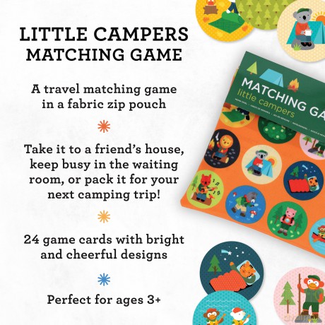 Little Campers Matching Game [KSIĄŻKA]
