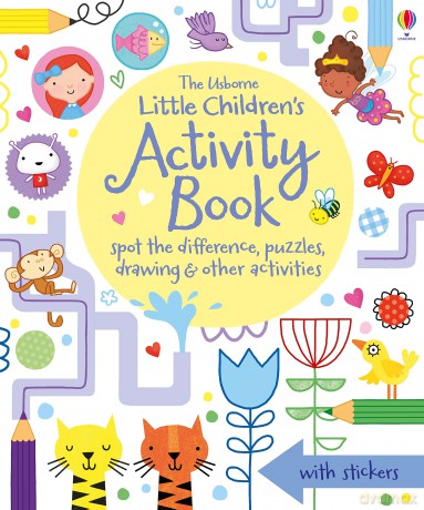 Little Childrens Activity Book spot the difference puzzles and drawing [KSIĄŻKA]