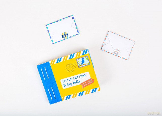 Little Letters to Say Hello [KSIĄŻKA]