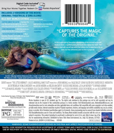 Little Mermaid (2023) [2xBlu-Ray]