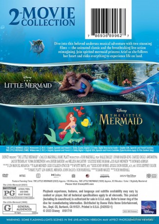 Little Mermaid 2-Movie Collection [2DVD]