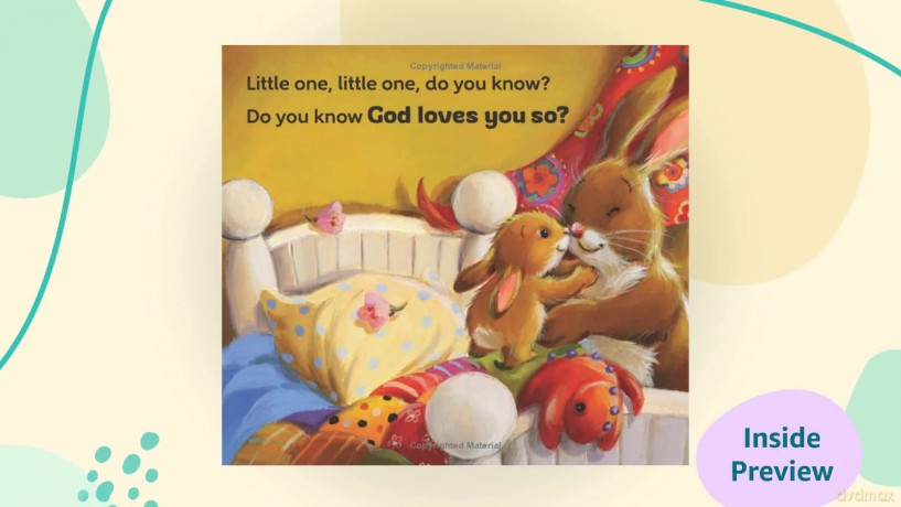 Little One God Loves You Brd [KSIĄŻKA]