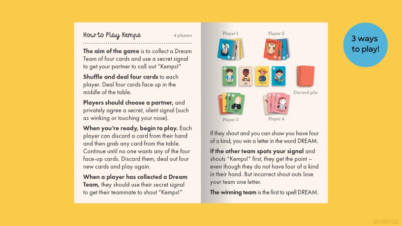 Little People BIG DREAMS Card Game Dream Team [KSIĄŻKA]