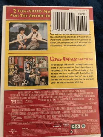 Little Rascals 2 Movie Family Fun Pack [2DVD]