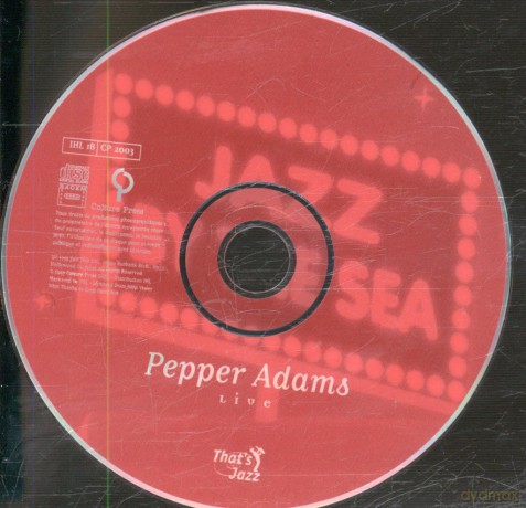 Pepper Adams: Live [CD]