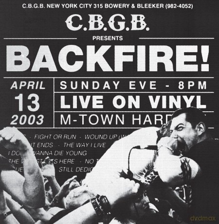 Backfire!: Live At Cbgb [CD]