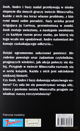 Przygody w świecie Minecrafta. Tom 7. Przeniesione królestwo - S.D. Stuart [KSIĄŻKA]