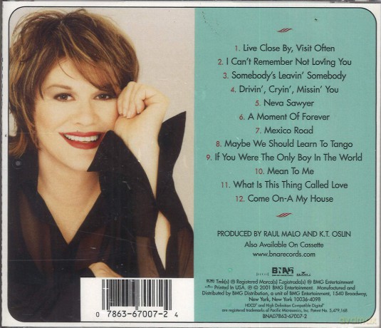 Oslin,K.T.: Live Close By Visit Often [CD]
