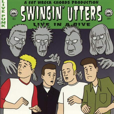 Swingin' Utters: Live In A Dive [CD]