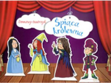 Śpiąca Królewna Domowy Teatrzyk [KSIĄŻKA]
