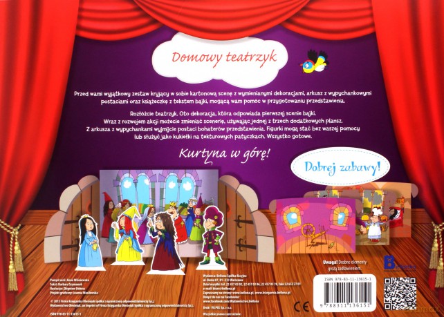 Śpiąca Królewna Domowy Teatrzyk [KSIĄŻKA]