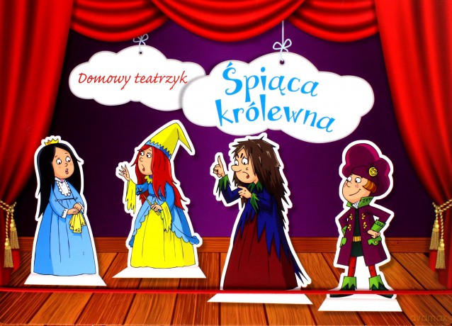 Śpiąca Królewna Domowy Teatrzyk [KSIĄŻKA]
