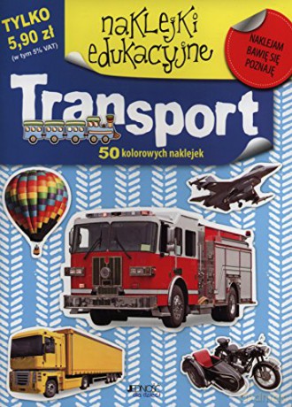 Transport Naklejki Edukacyjne [KSIĄŻKA]